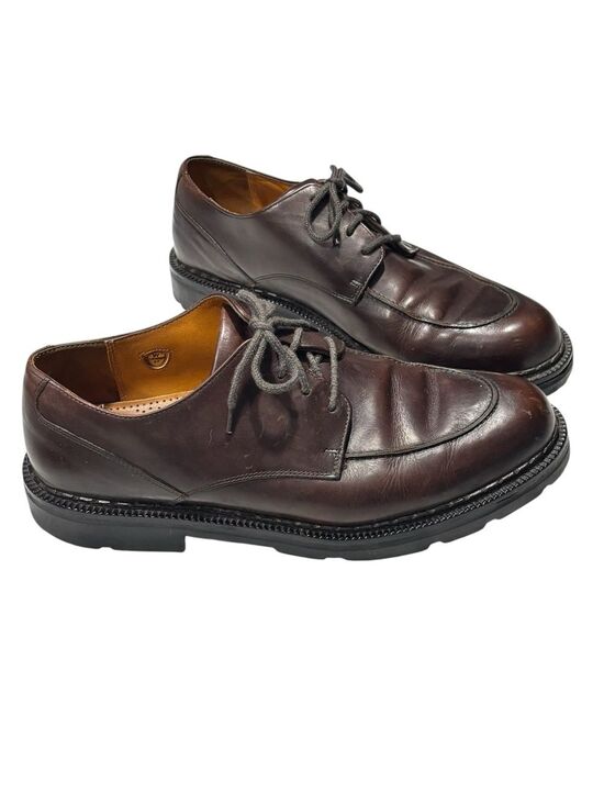 Cole Haan Dark Brown Leather Derby Shoes Men’s Size 10.5 D Lace up Oxfords main image 14